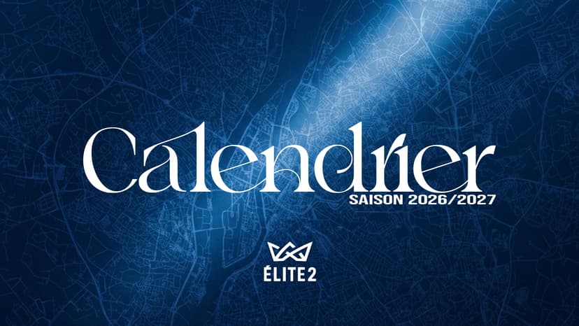 Le calendrier de la saison 26/27 est dispo !